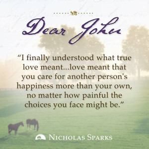 Love quotes from Nicholas Sparks :)
