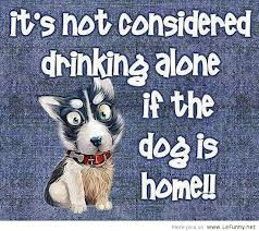 funniest drinking alone quotes, funny drinking alone quotes