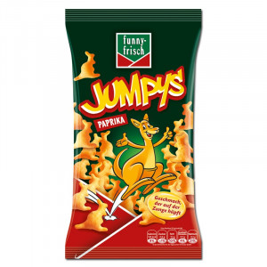 Funny Frisch Jumpys Paprika 75g, Chips, 20 Beutel Bild 2