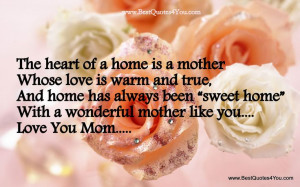 We love you Mother ♥