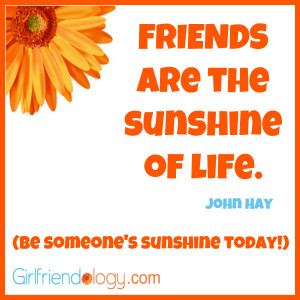 Summer Friend Quotes Sunshine, friendship quote
