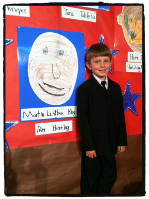 My nephew had the honor of representing Dr. Martin Luther King Jr. His ...
