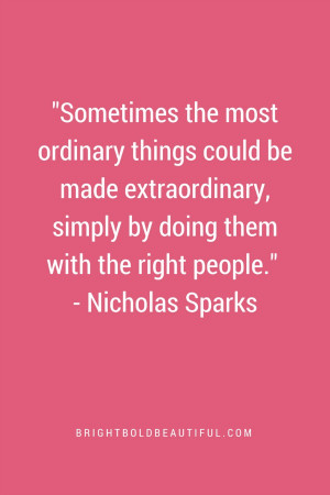 love quotes by nicholas sparks cute quotes