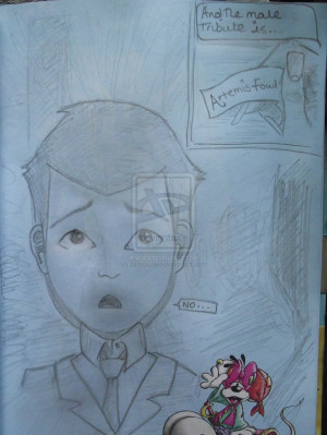 Quite a bad Artemis Fowl fanfiction drawing by JannaLowe