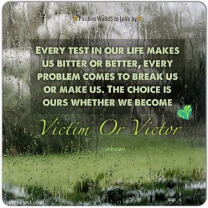 victim or victor quotes quote rain nature life wise advice lifequotes ...