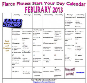 February Fitness Challenge