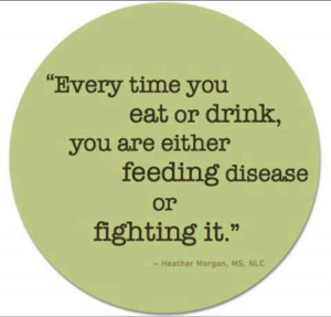 The cause and cure for all health issues is the same…food.