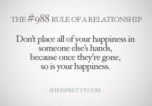 ... your relationship! There’s other things too, don’t neglect your