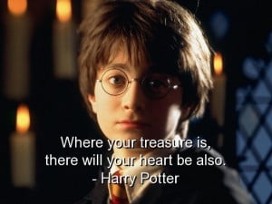 Harry potter quotes sayings wise treasure quote positive