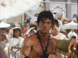 Another picture of Patrick Warburton and in the movie, Dragonard