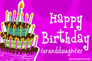 granddaughter birthday wishes