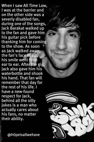 Kindve a story instead of quote but whatever... Jack Barakat.