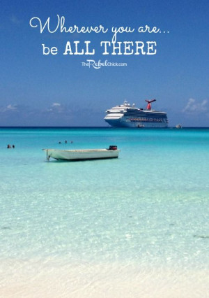 Give your day your undivided attention. You'd be surprised at how much ...