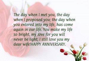 Funny anniversary quotes for wife
