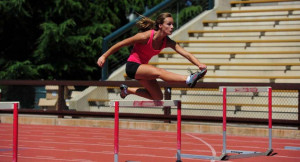Hurdling Form Hurdle work is not only for