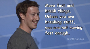 are not moving fast enough by mark zuckerberg founder facebook