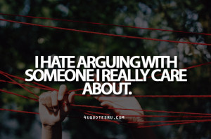 Quote:I hate arguing with