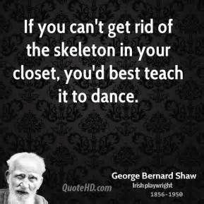 if you cant get rid of the skeletons in your closet - Yahoo Image ...