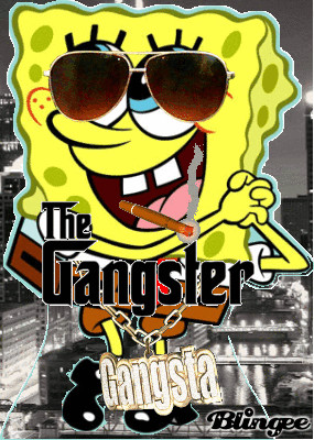 SpongeBob and Patrick Gangster Wallpaper  Gangster SpongeBob  Know Your  Meme