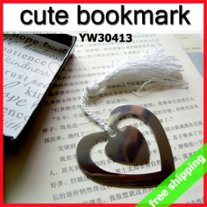 ... Shaped Office Cute Book Mark Wedding Novel Gift say hi 16pcs/lot 30413