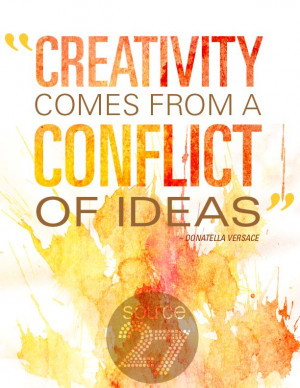 Posters-Creativity-Conflict-Quote