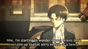 Attack On Titan Levi Cleaning Meme