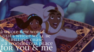 love Aladdin.