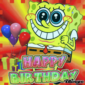spongebob happy birthday spongebob happy birthday