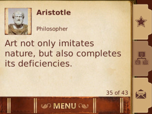 Screenshot 2 of 3001 Wisdom Quotes (BlackBerry)