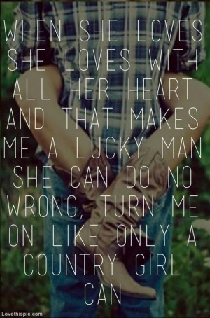 Only a country girl