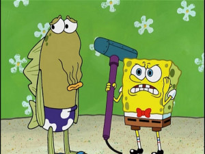 patty spongebob squarepants 4 d the ride to spongebob i m allergic to ...