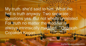 Favorite Deborah Copaken Kogan Quotes