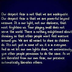 thank you coach quotes, coach carter quotes, our deepest fear quote ...