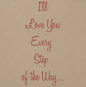 Every Step of the Way Wall Decal (Stair Design)