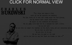 Charles Bukowski Quotes HD Wallpaper 7