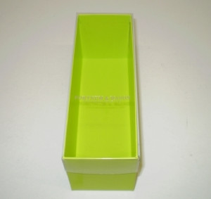 Rectangular Chocolate Box with Clear Lid