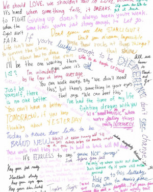 Taylor Swift Quotes by Keeta-x-Tribias on deviantART