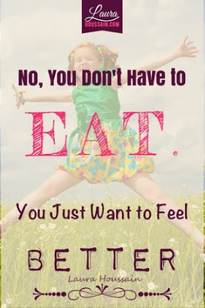 Emotional Eating Quote: No, You Don't Want to Eat