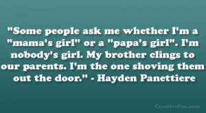 hayden panettiere quote