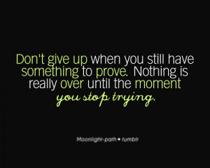 Dont Give Up