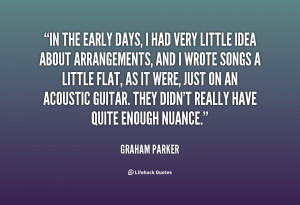 Graham Parker Quotes