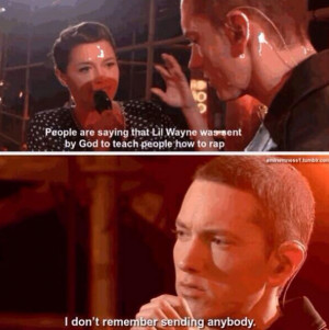 eminem is god