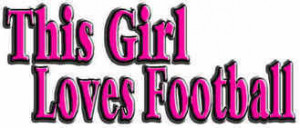 this girl loves football Image