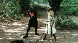 of deathwing fight reminds me of the black knight scene from monty ...