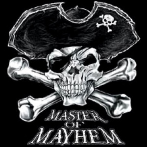 Master Of Mayhem Pirate Skull – T-Shirt