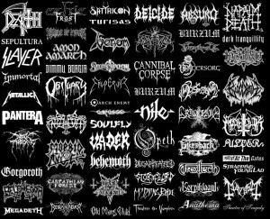 More Black metal logos