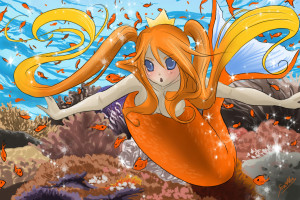 Cute Magikarp Wallpaper Magikarp mermaid 2 by sparkly-
