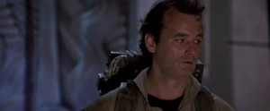 ... Bill Murray, who portrays Dr. Peter Venkman in 