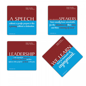 ... and public speaking quotes by Founder of Toastmasters Dr Ralph Smedley
