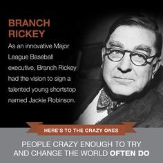 Branch Rickey | www.SlenderSuzie.com